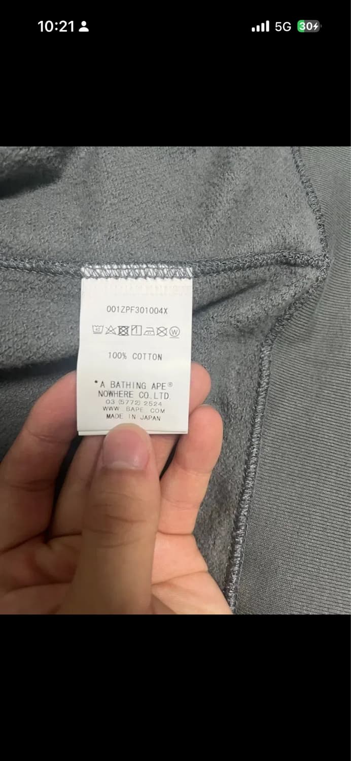 베이프 샤크 카모 후드집업 흑계 상품이미지4