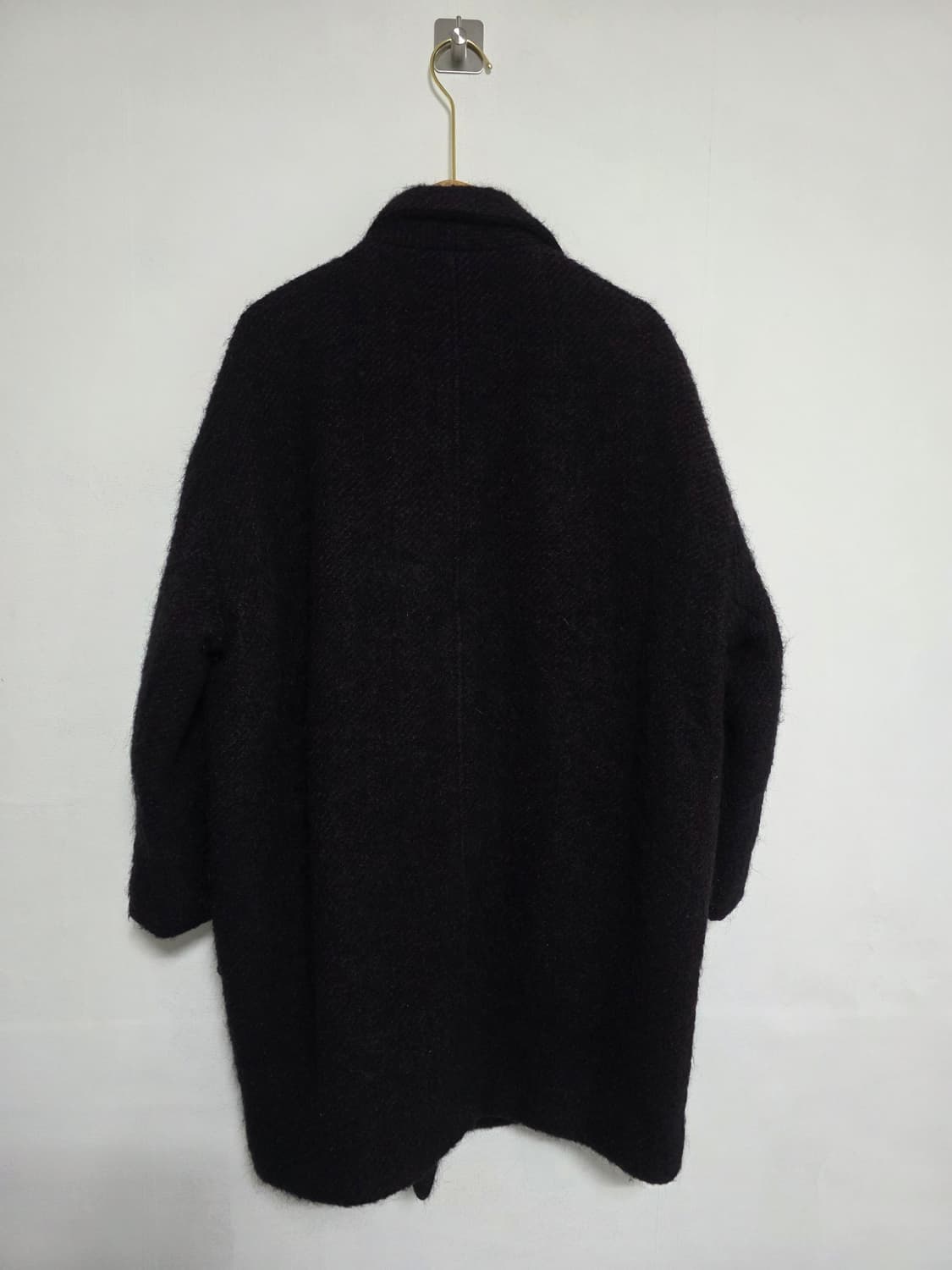 이자벨 마랑 에뚜왈 다크 헤링본 울·알파카 루즈핏 코트 0 상품이미지2