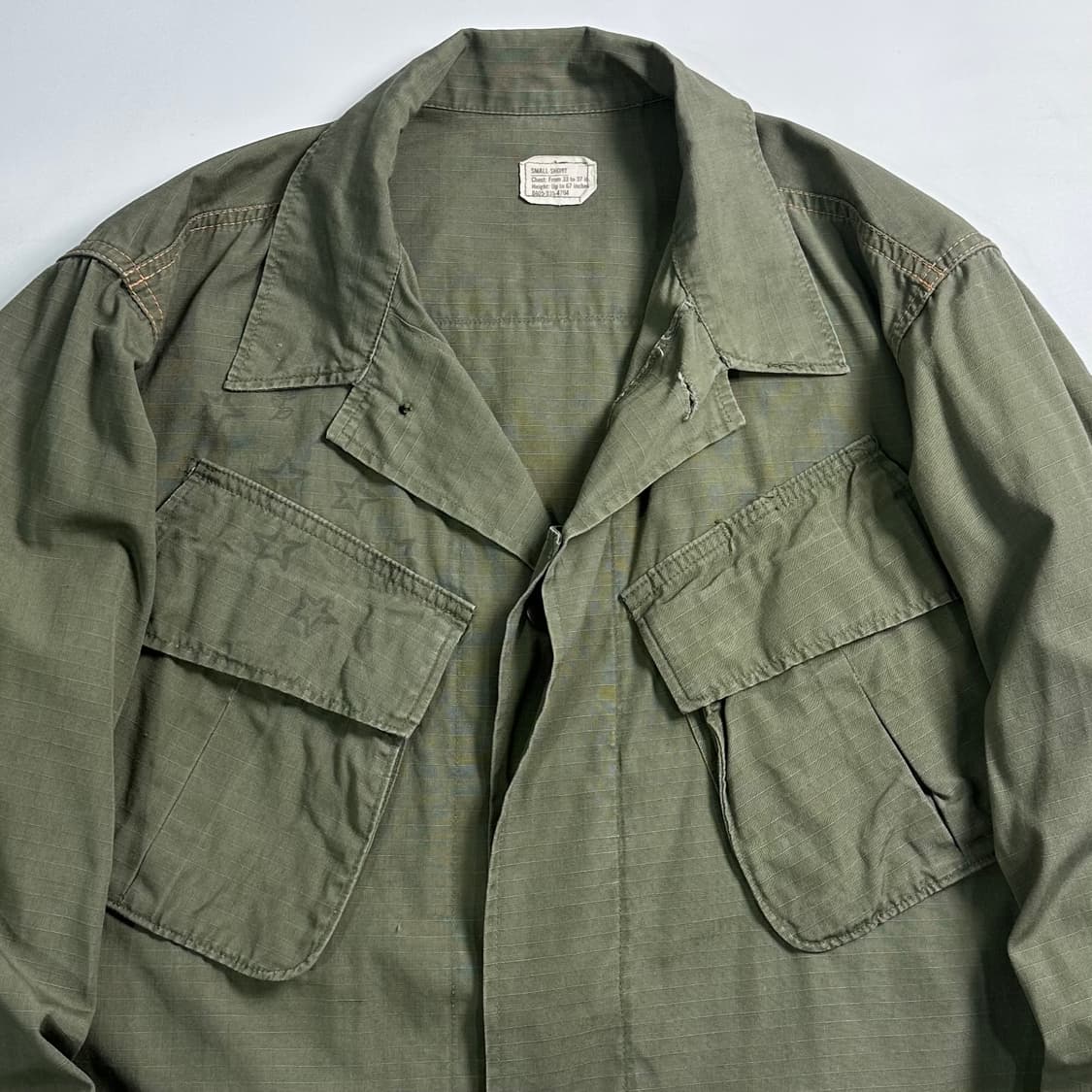 70s 미육군 정글퍼티그 자켓   상품이미지2