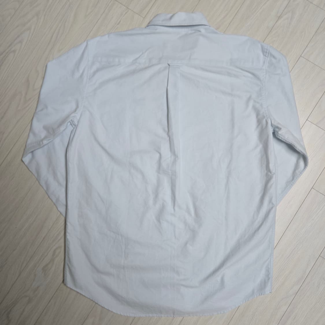 메종키츠네 폭스 헤드 자수 옥스퍼드 셔츠 상품이미지5