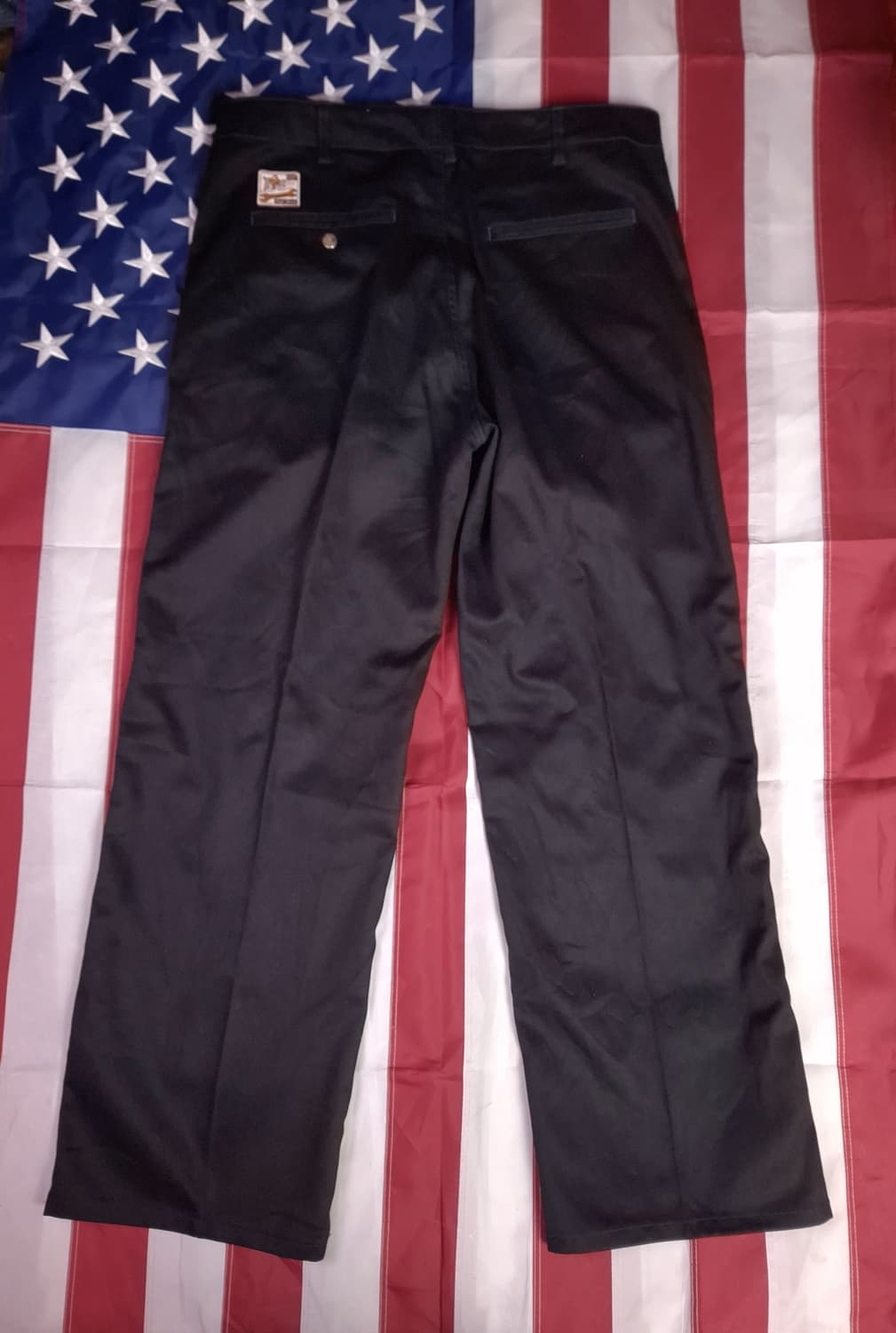 새제품 일본판 오리지날  쇼트사 Schott NYC 블랙 워크팬츠 상품이미지3