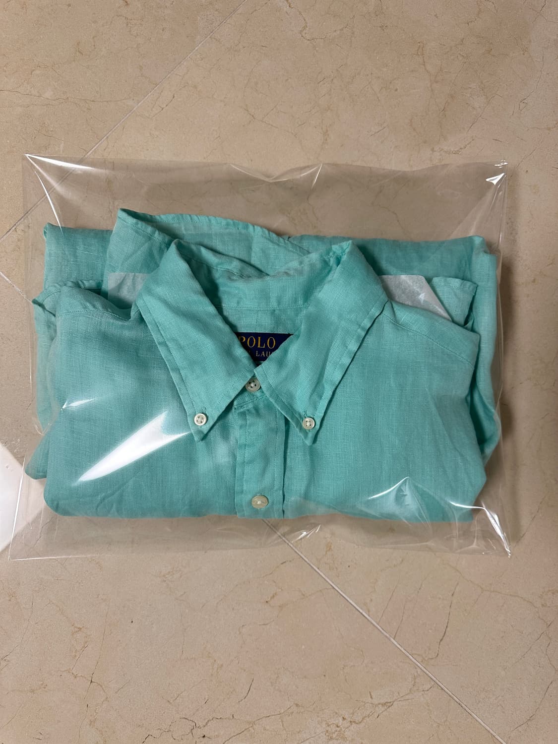 폴로 POLO  남성 린넨 셔츠 클래식핏 M(100-105) 정품    상품이미지9