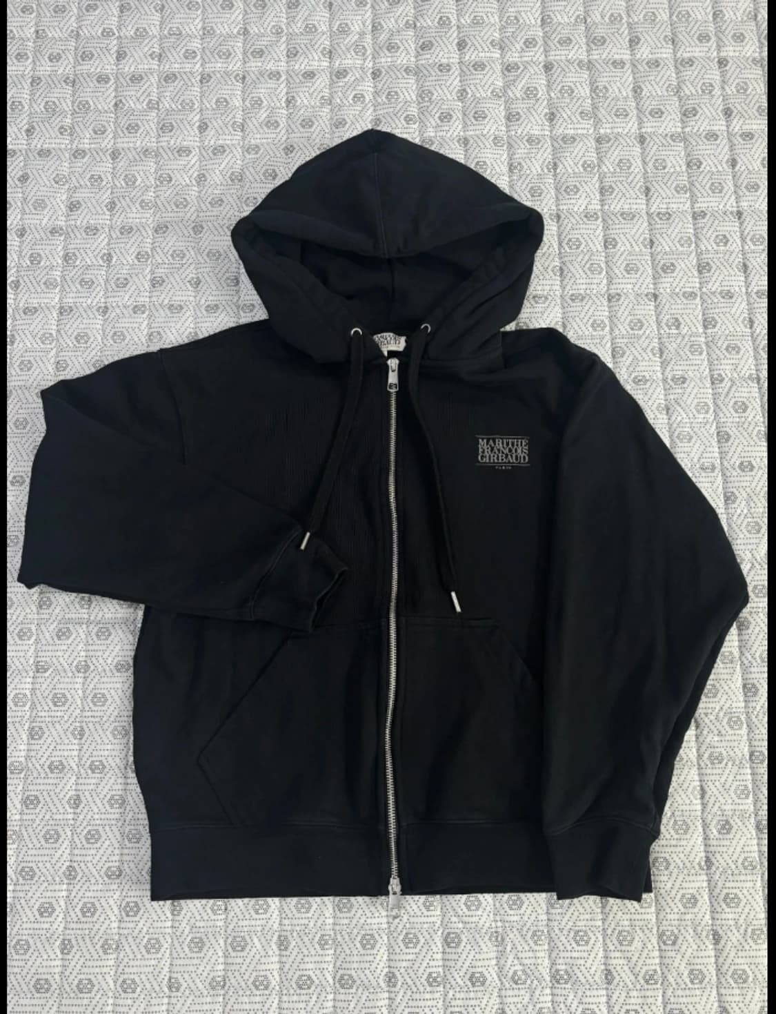 마리떼프랑소와 저버 후드집업 블랙 S 상품이미지1