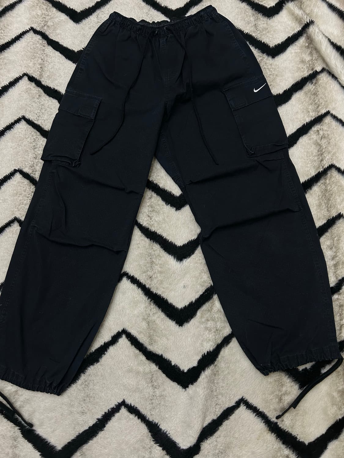 [S]나이키 우먼스 카고 우븐 팬츠/블랙 상품이미지3