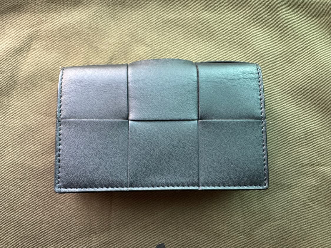 보테가 베네타 카세트 비즈니스 카드 케이스 블랙 상품이미지3