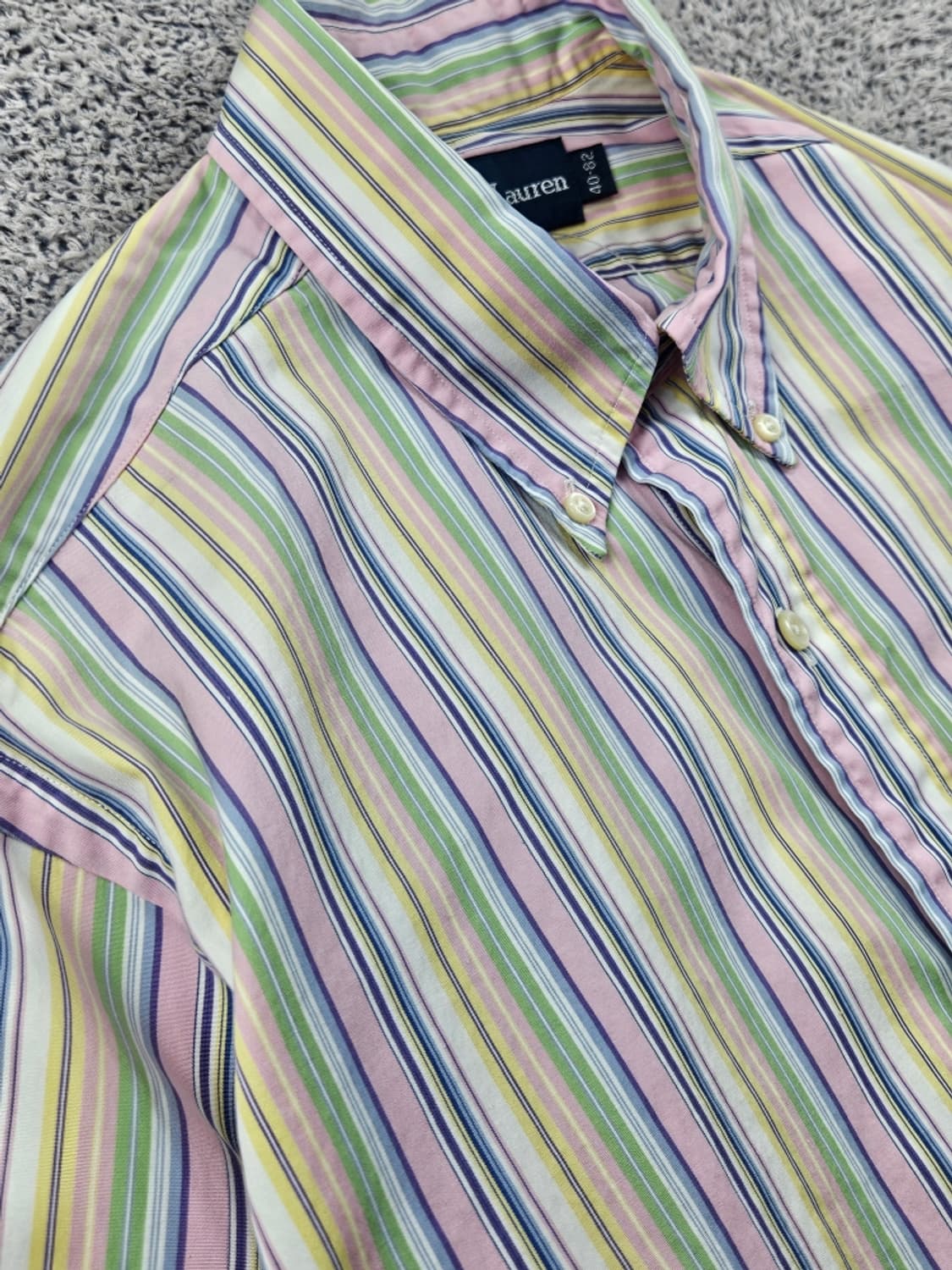 폴로랄프로렌 크롭 커스텀 멀티스트라이프 셔츠 ( S추정 ) / 11664 상품이미지8