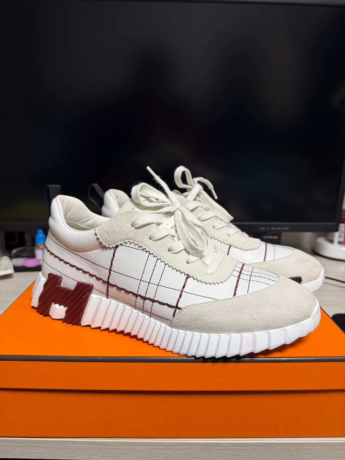 [41.5] 에르메스 바운싱 스니커즈 상품이미지1