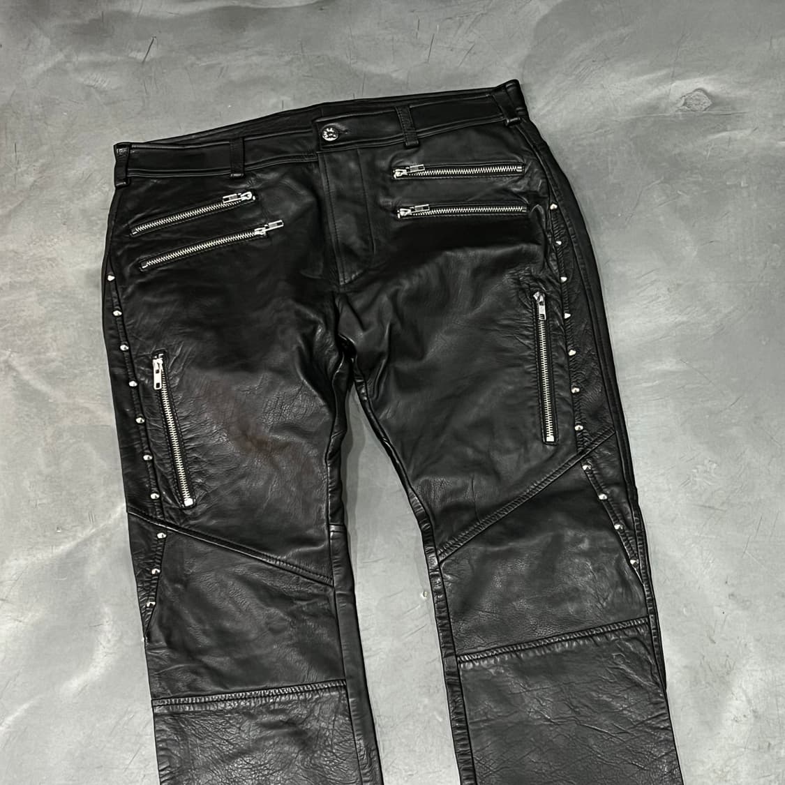  디젤 락시크 레더 팬츠 y15279 상품이미지3