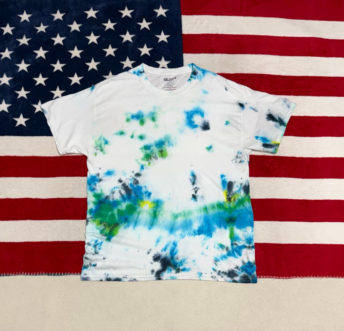 길단 타이다이 빈티지 반팔티셔츠 Gildan Tie Dye T  [L] 상품이미지6
