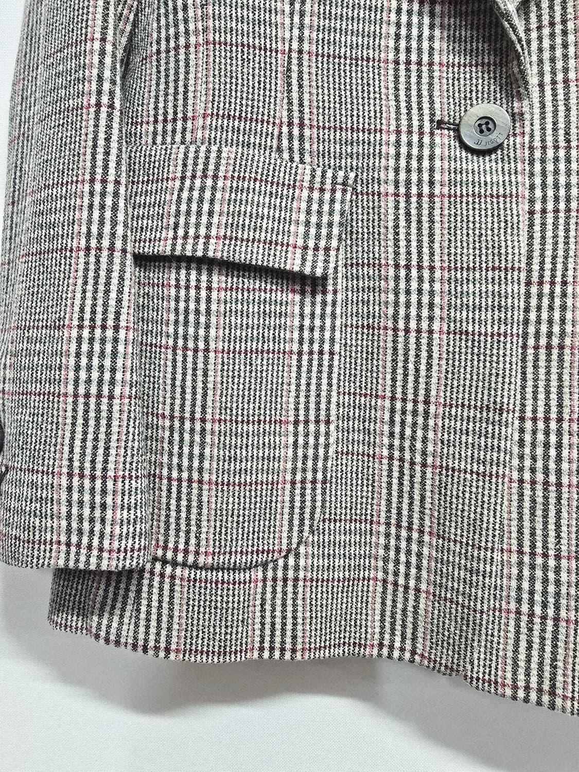 jj지고트 체크 패턴 자켓 55 상품이미지3