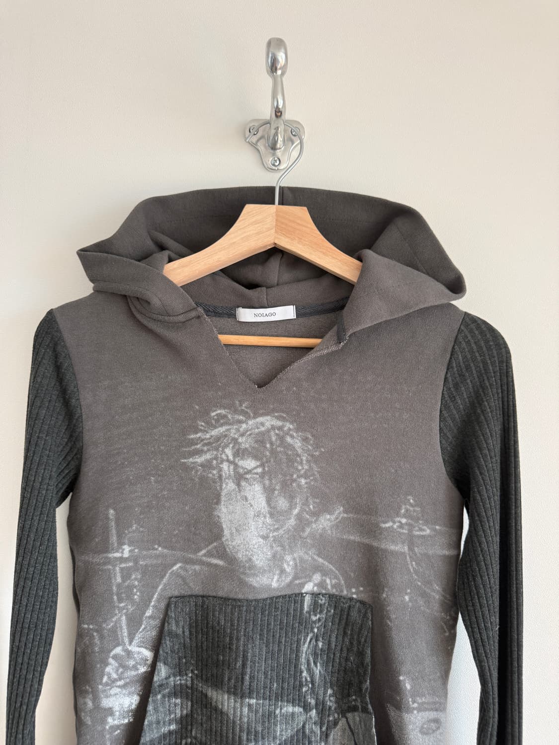 노이아고(NOIAGO) 롱슬리브 후드 상품이미지2