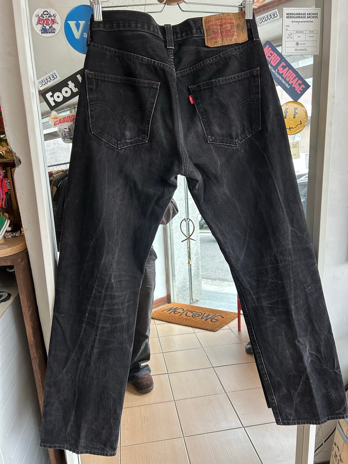 00‘s 리바이스501 블랙진 32in 상품이미지7