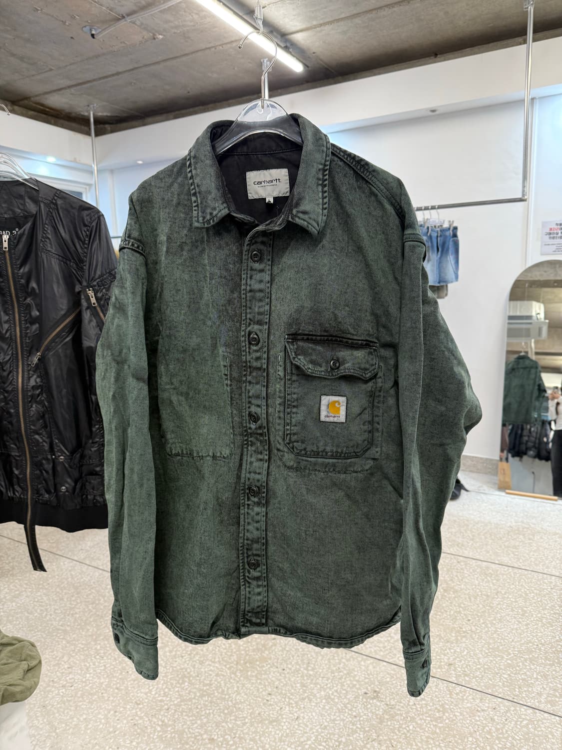 Carhartt White Denim Jacket  상품이미지1