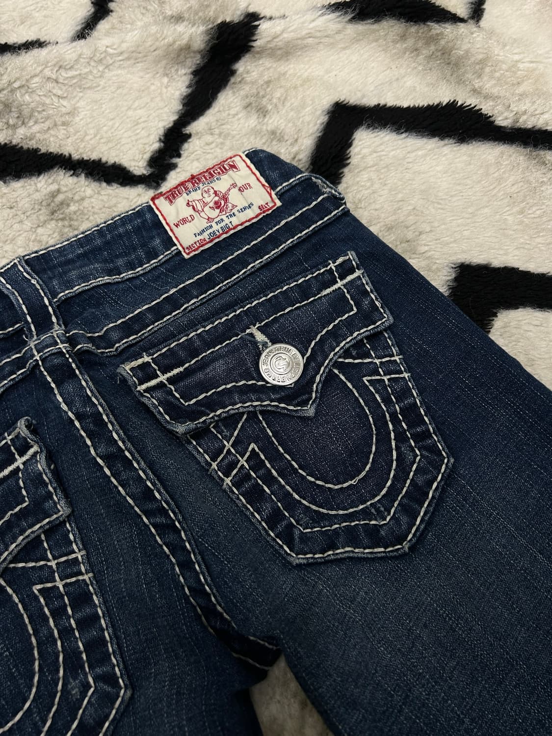 [24]트루릴리전 조이 부츠컷/진청/스판 상품이미지1