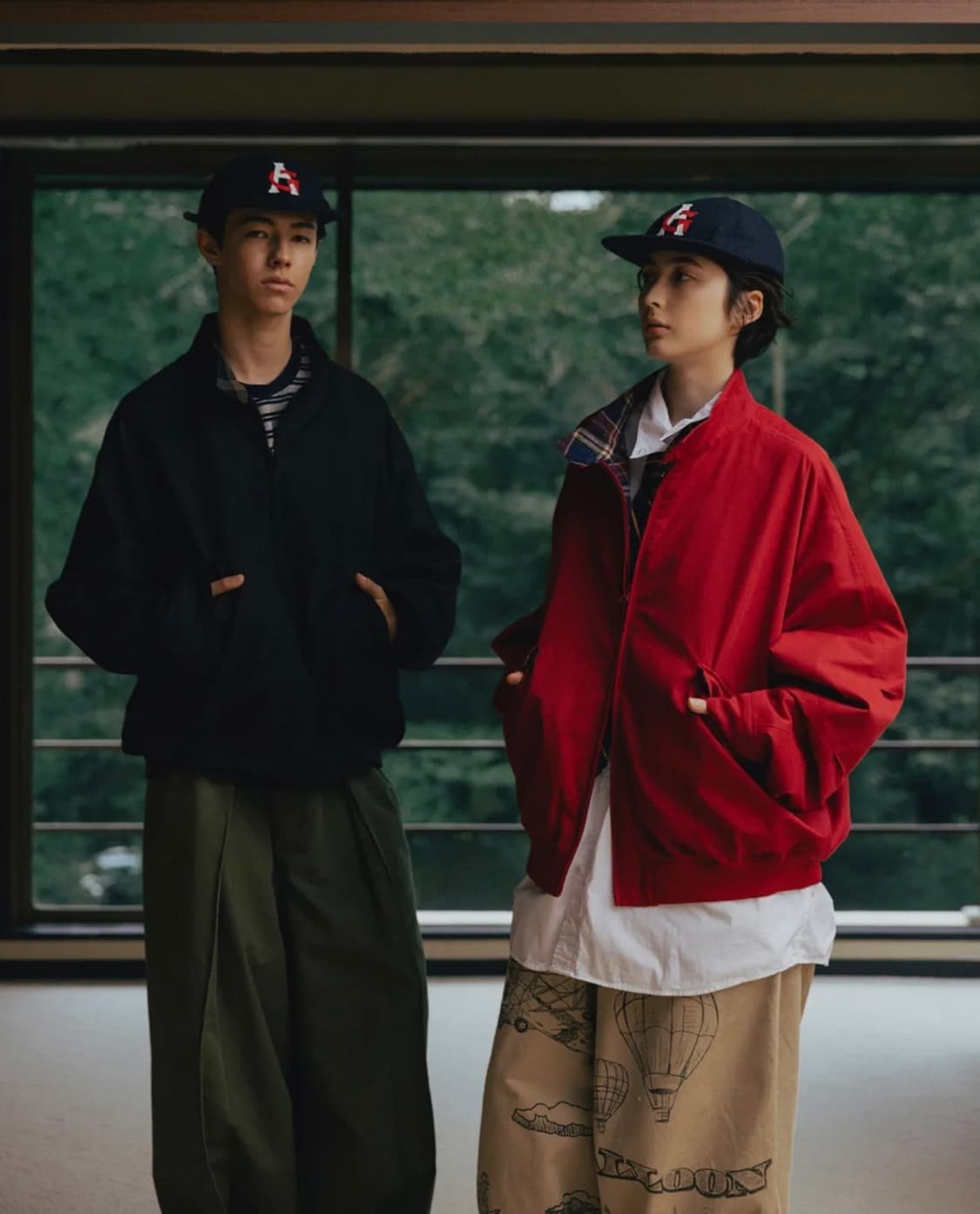 새상품 앵글런 AG Wool-Blend Ball Cap - Navy 상품이미지2