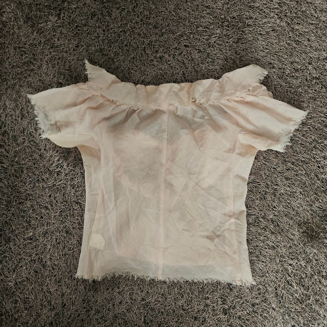 David Szeto 00's 페어리 그런지 셔링 탑 36size 상품이미지6