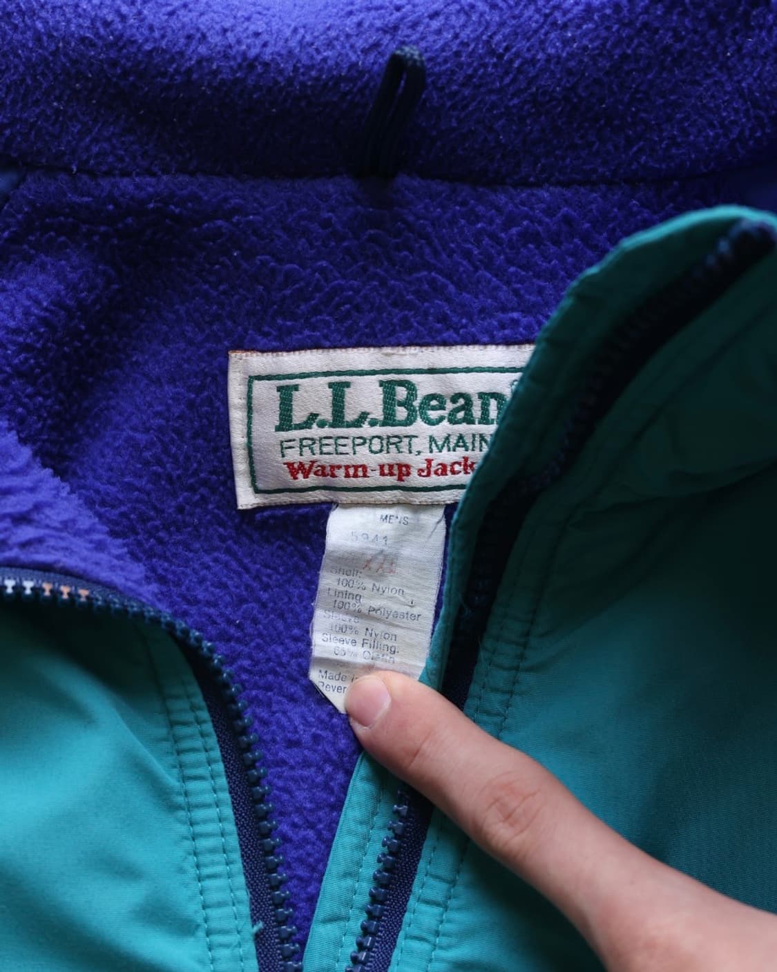 엘엘빈 80s 웜업 자켓 상품이미지3