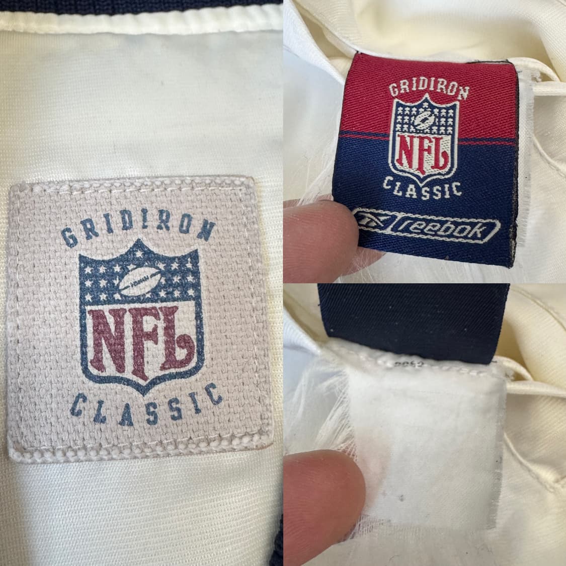 NFL X 리복 90s 댈러스 카우보이스 올드스쿨 리버시블 바시티 점퍼  상품이미지10