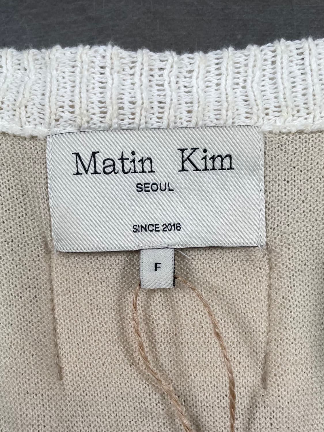 마뗑킴 레이어 그런지 니트 가디건 상품이미지8