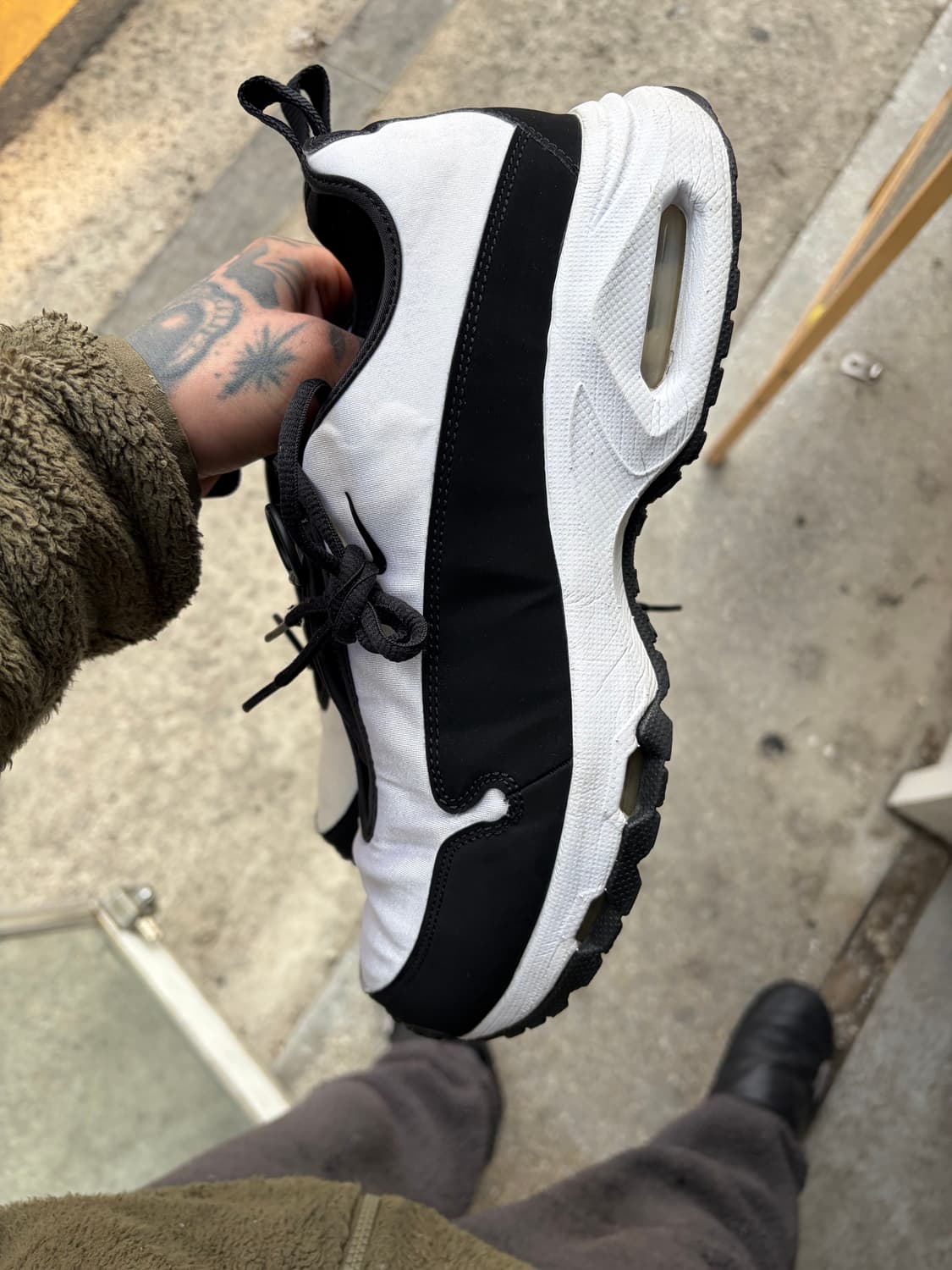 나이키 꼼데가르송 선더 맥스 sp 280 uk9 us10 상품이미지3