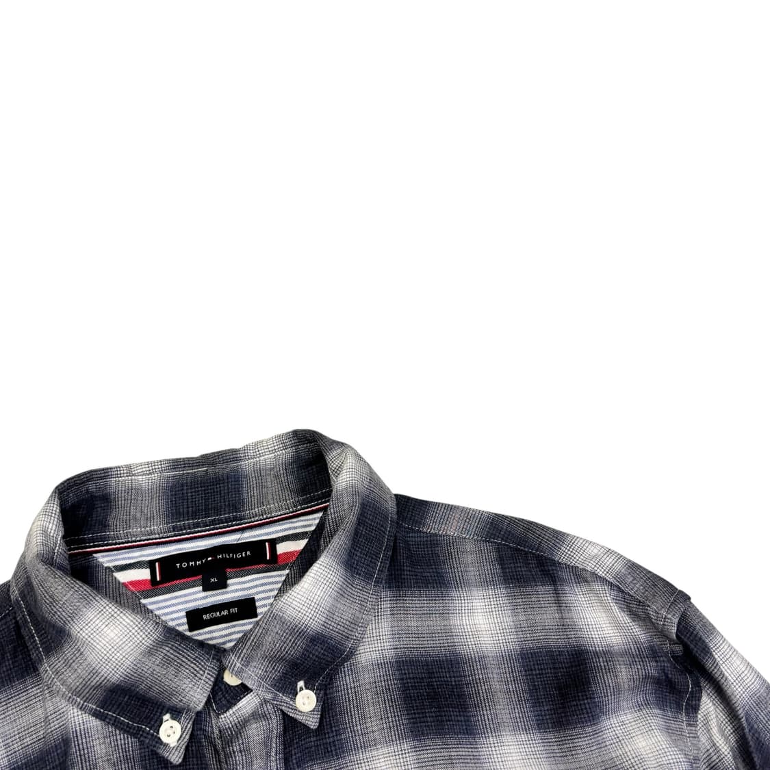 타미힐피거 레귤러 핏 체크 셔츠 상품이미지3