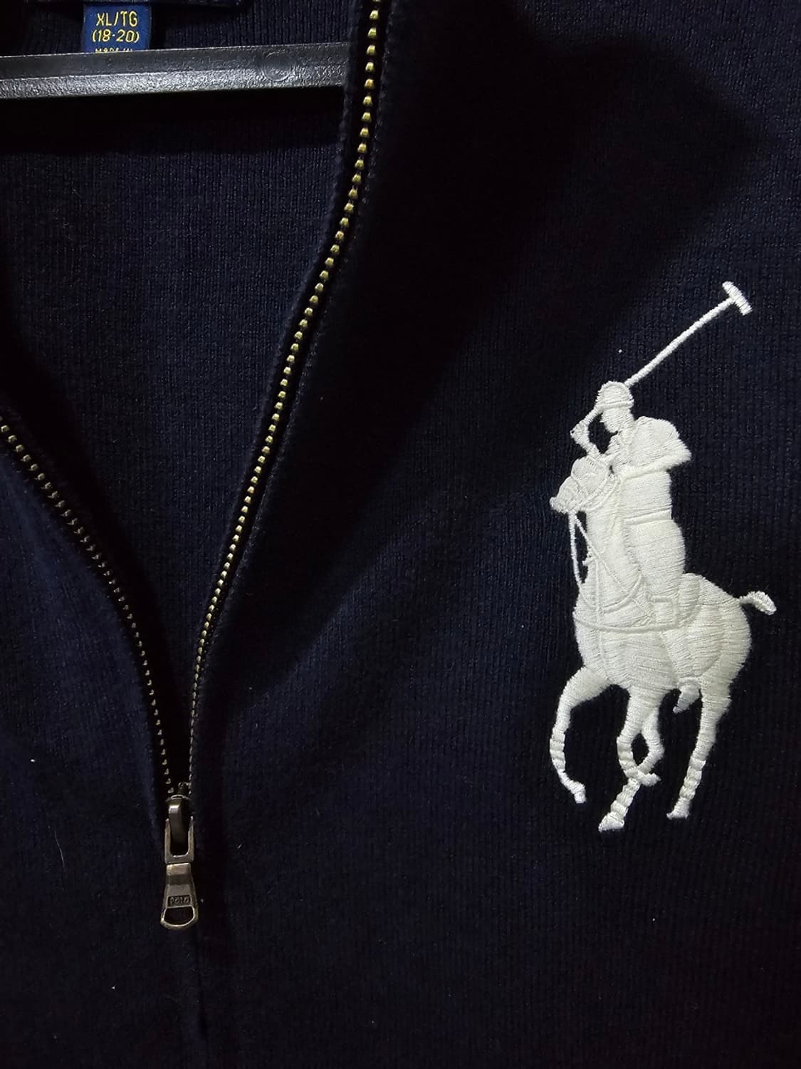 폴로 POLO 네이비 빅포니 집업 90 / S 상품이미지2