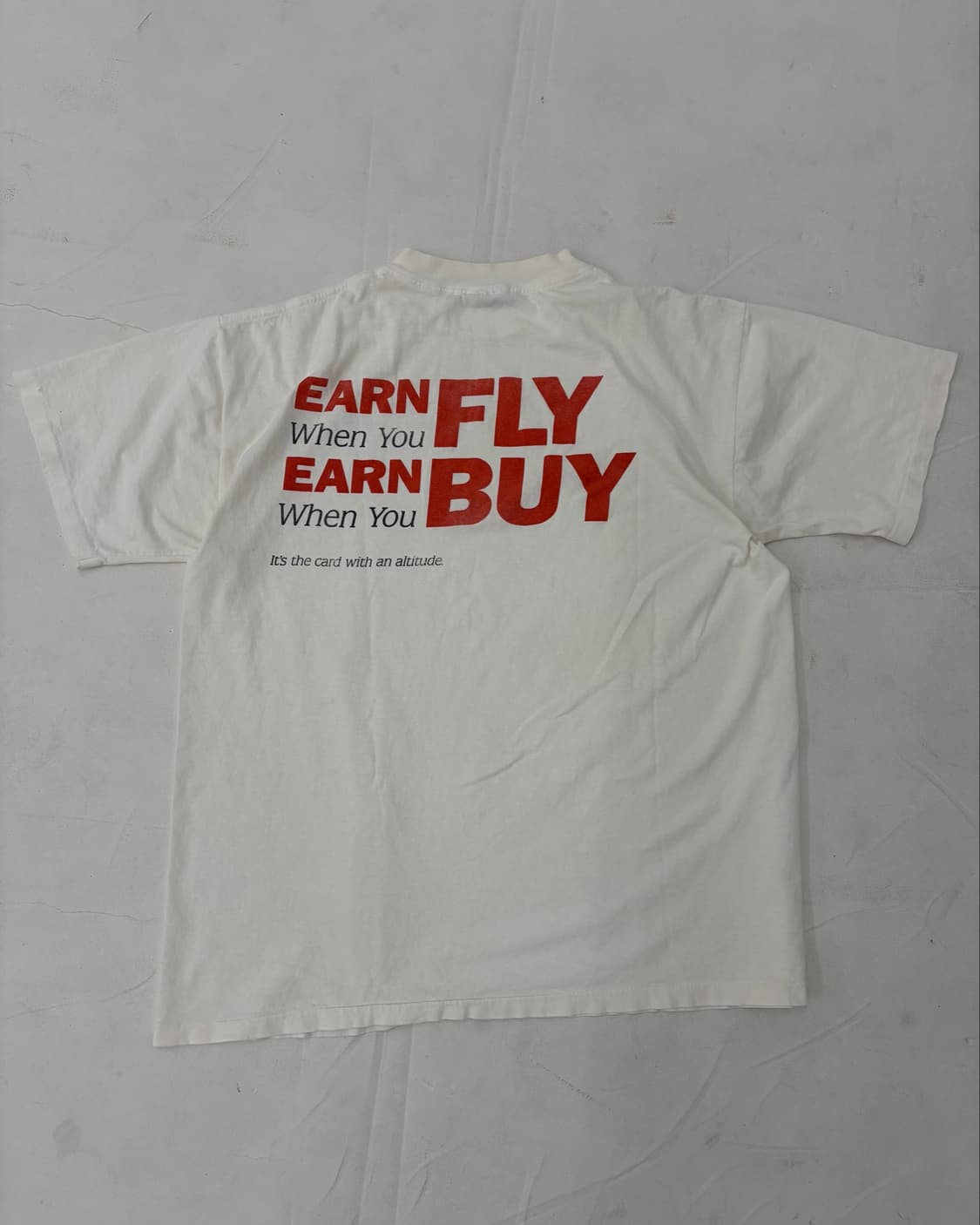 90s Visa Tee (white) 상품이미지1