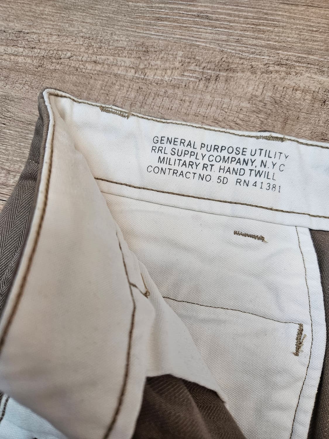 rrl 더블알엘 헤링본 팬츠 30 상품이미지4