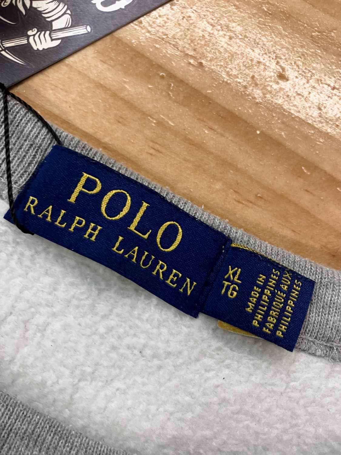 폴로 랄프로렌 기모 맨투맨 그레이 XL #csz2920 상품이미지5