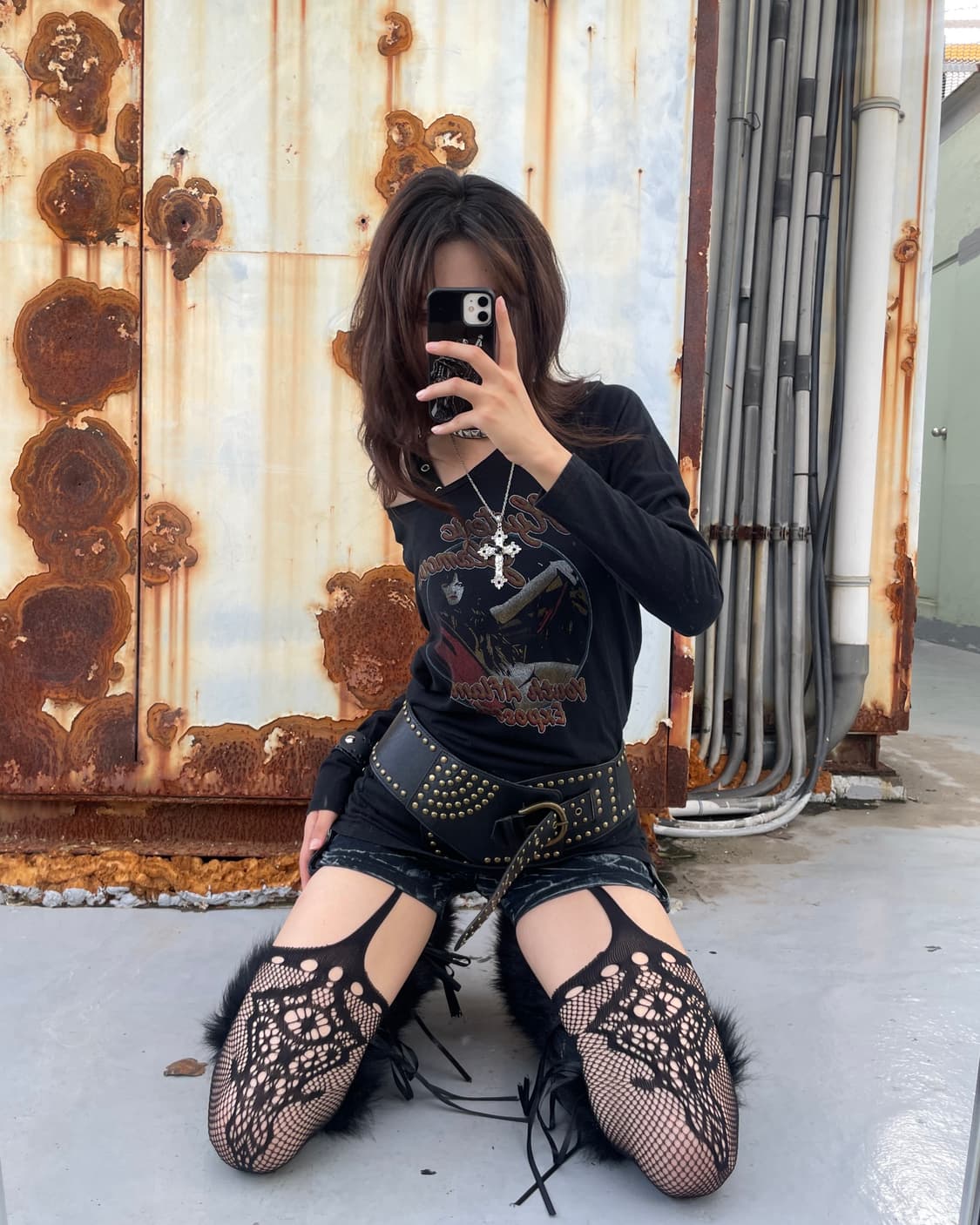 🎸Hysteric Glamour 프린팅 롱슬리브🎸 상품이미지1