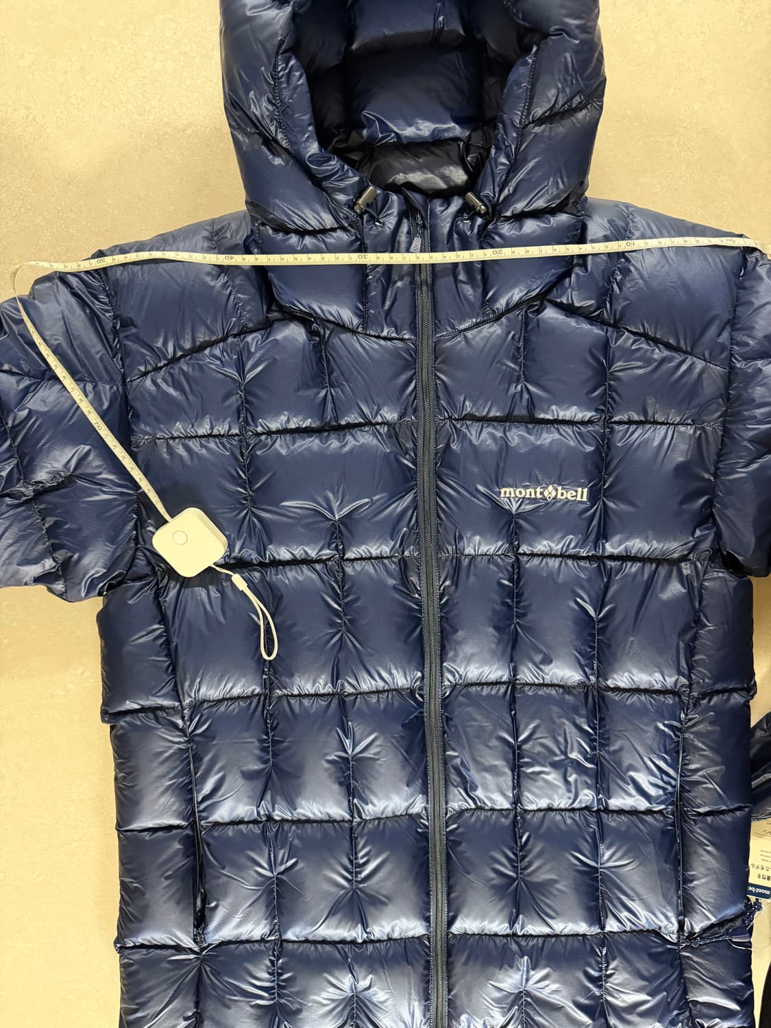 몽벨 플라즈마 1000 알파인 다운 파카 네이비 XL(새제품) 상품이미지6