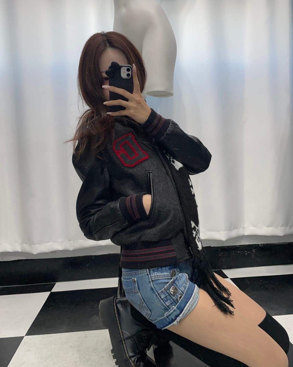 🎸DIESEL 레더 바시티 자켓🎸 상품이미지2