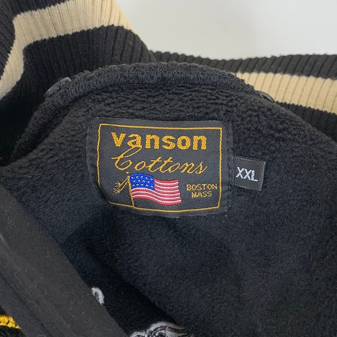 밴슨 레더 x 베티붑 바시티 자켓 상품이미지8