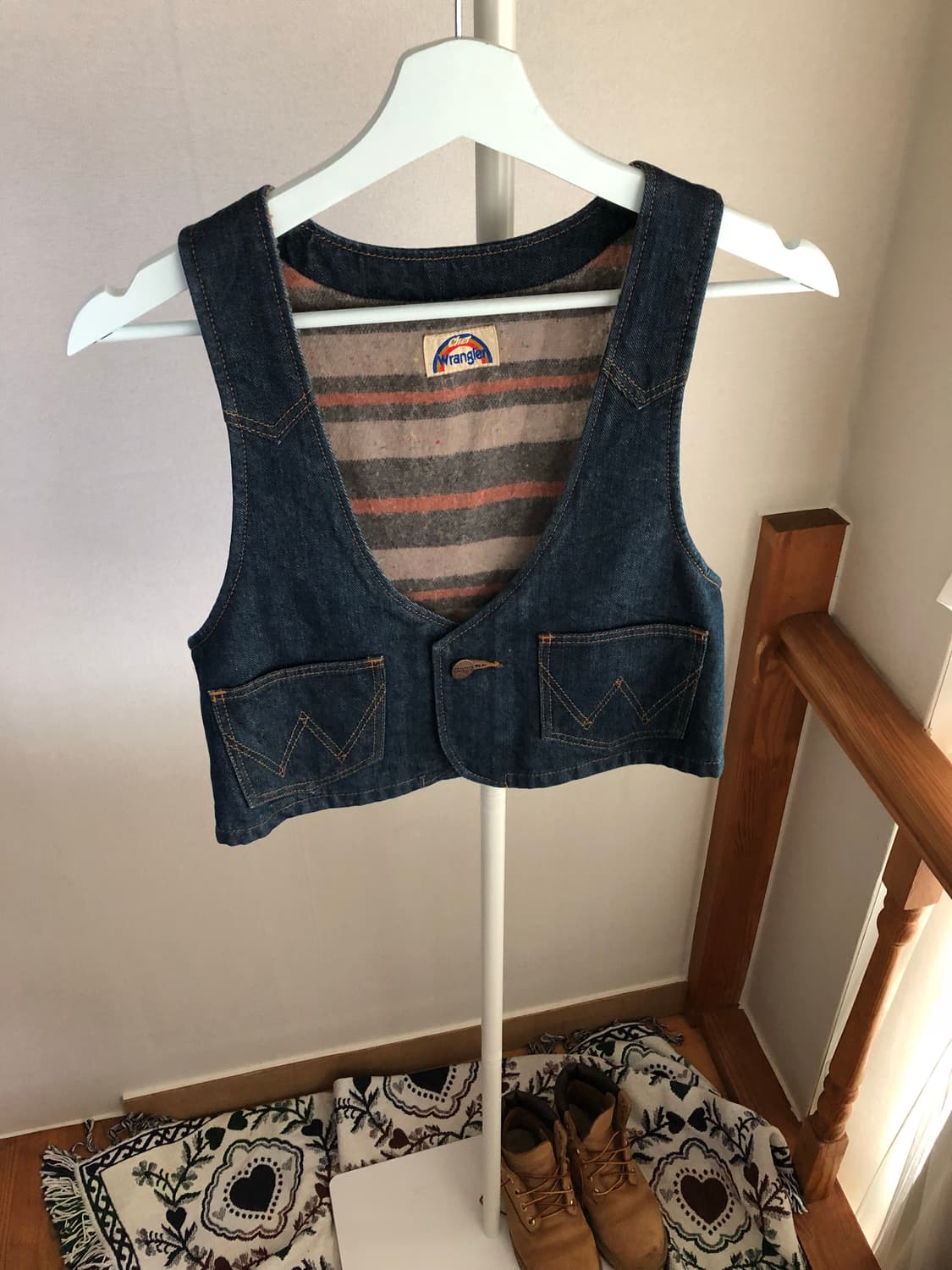 Cher x Wrangler / Blanket-Lined Cropped  상품이미지7