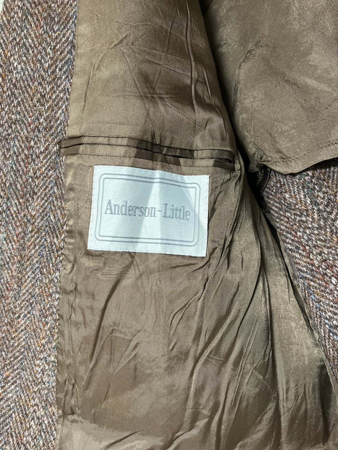 빈티지 트위드 블레이저 해리슨트위드 XL 상품이미지4