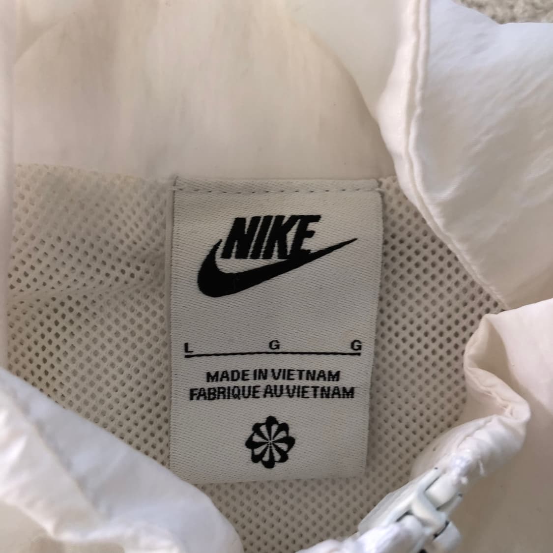 나이키 화이트 바람막이 상품이미지4