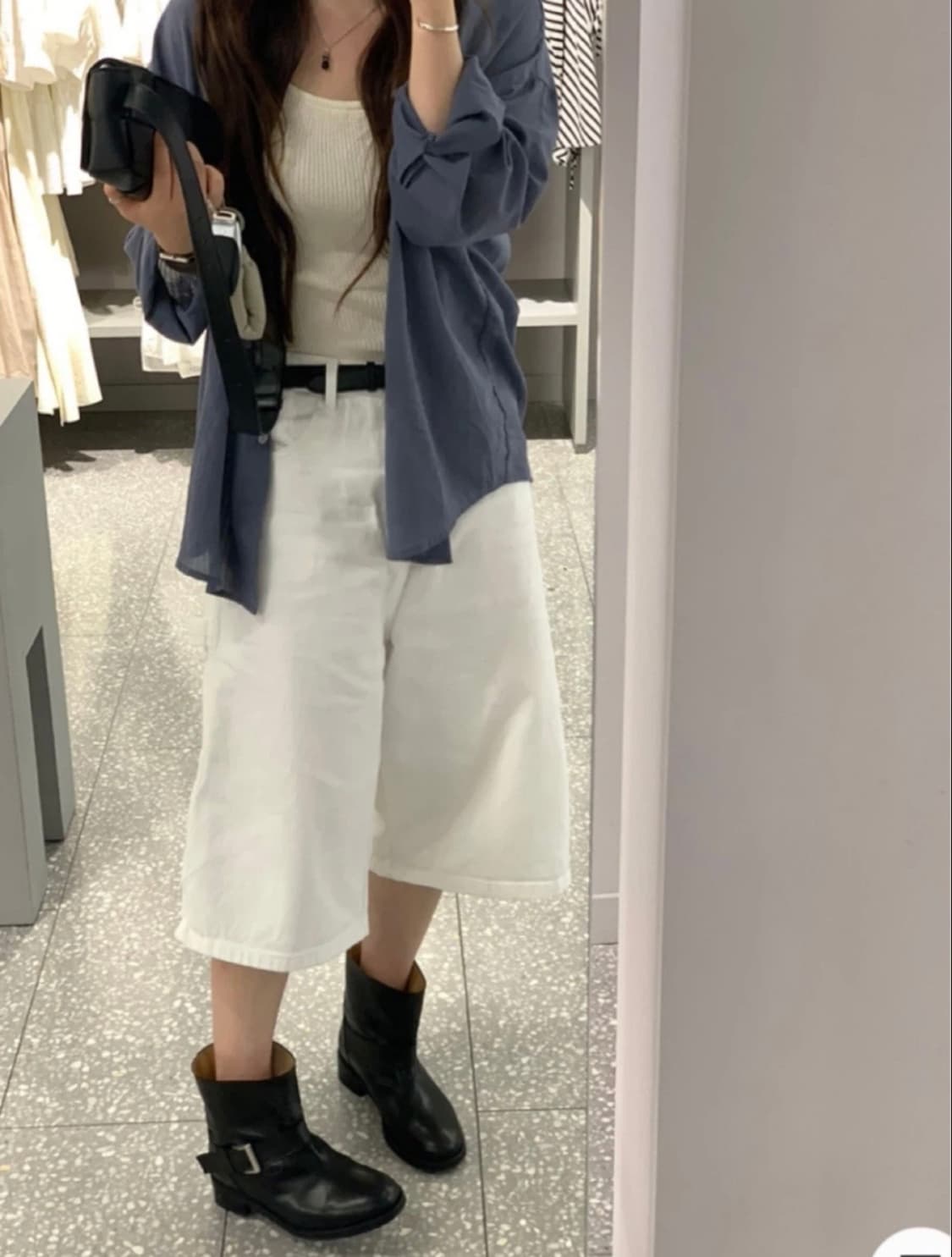 므앤 버뮤다 카펜더 팬츠 L 상품이미지6