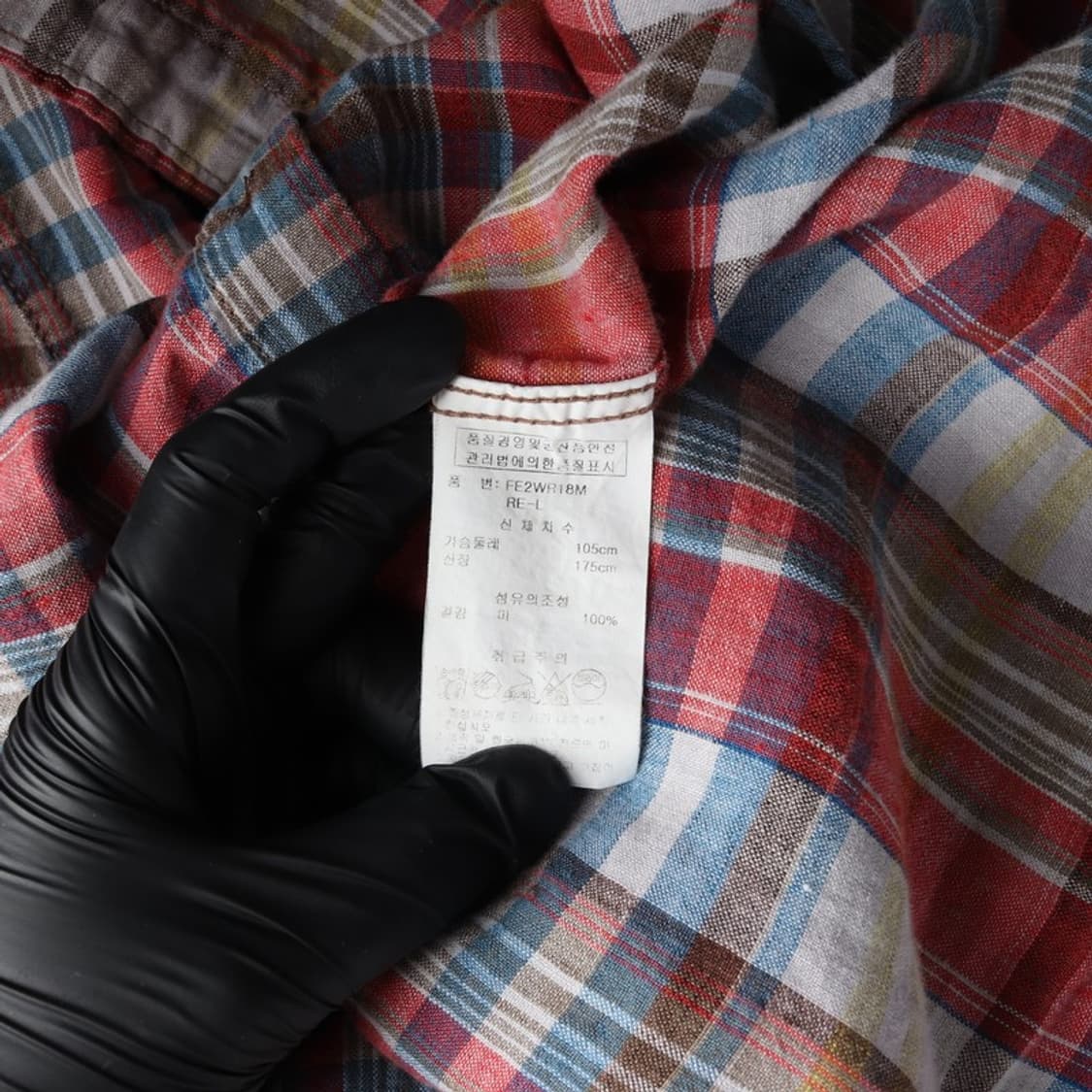 Penfield 빈티지 멀티 체크 린넨 셔츠 L 상품이미지6