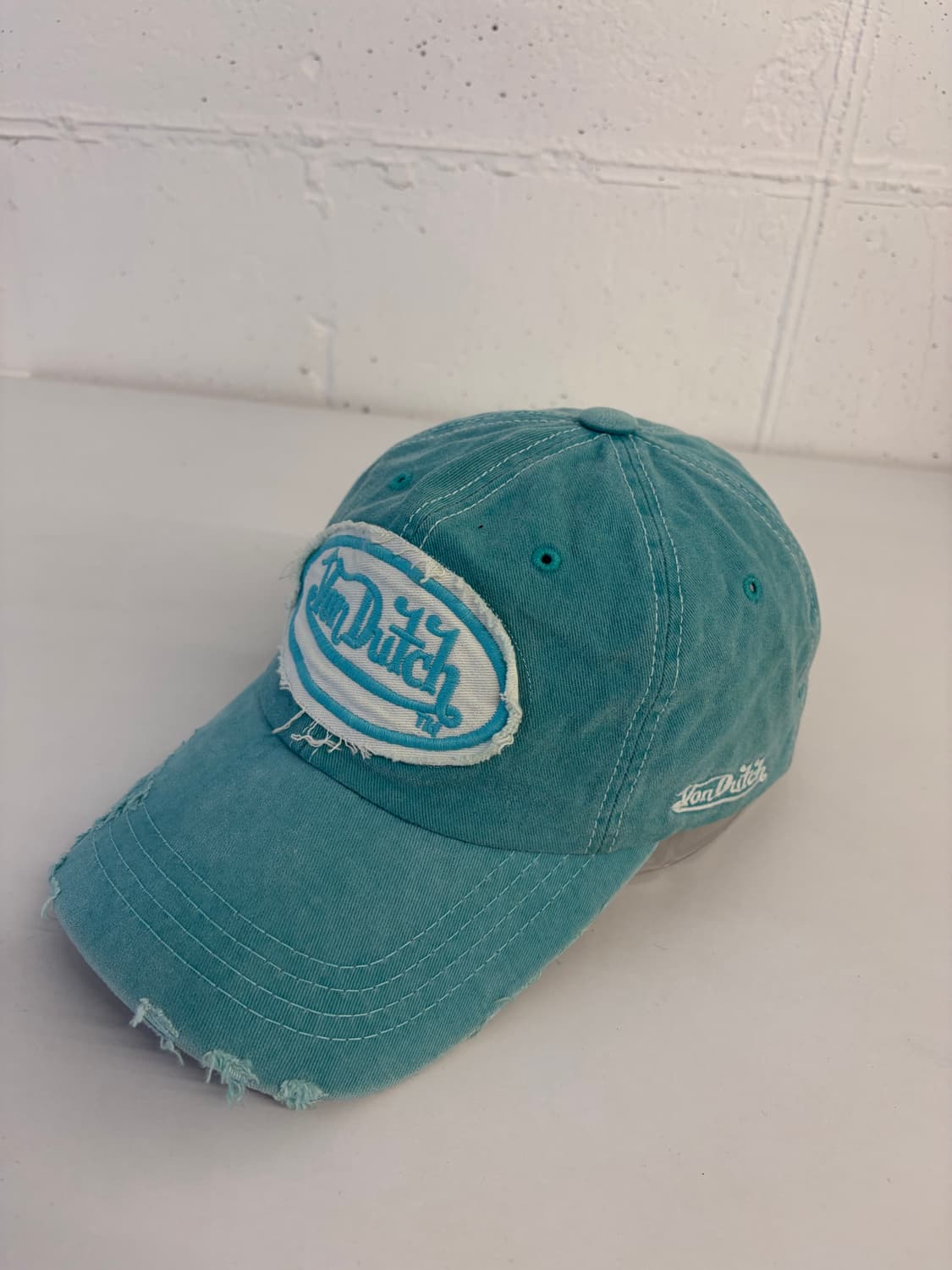 본더치 VONDUTCH 데미지 빈티지 민트 볼캡 야구 모자 상품이미지1
