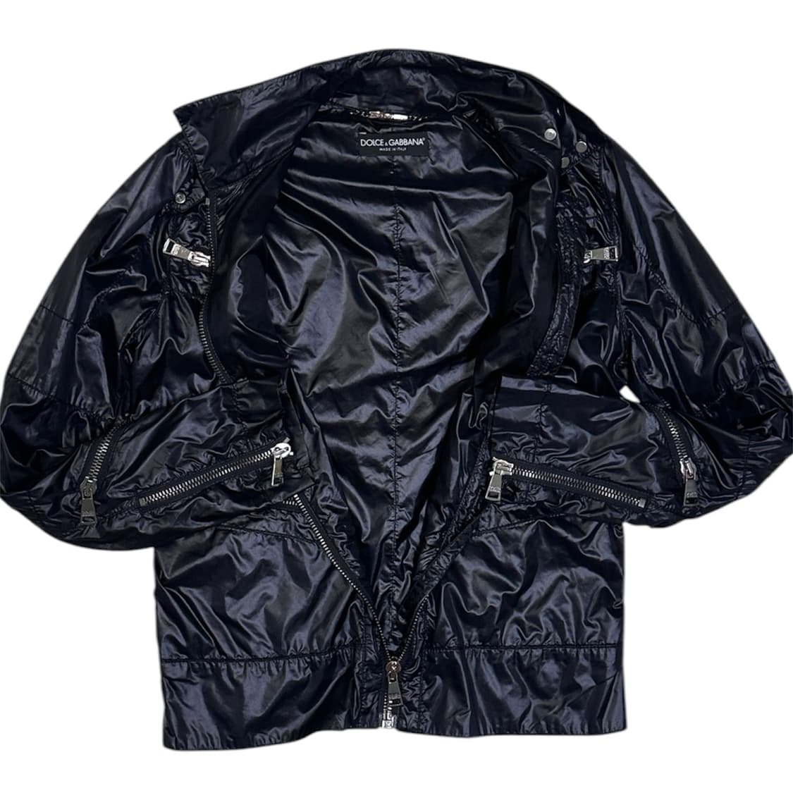 00s Dolce&Gabbana Multi Zip Nylon Jacket 상품이미지8