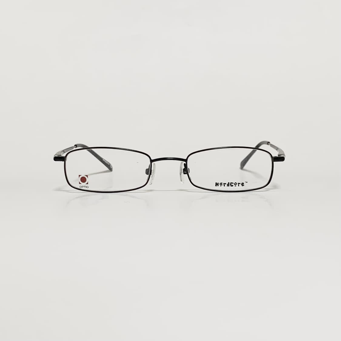 924 데드스탁 빈티지안경 경량 블랙 사각 안경 스몰 미니멀 메탈 프레임 상품이미지1