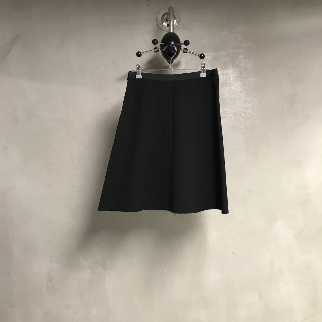 프라다 스커트 블랙 40 상품이미지4