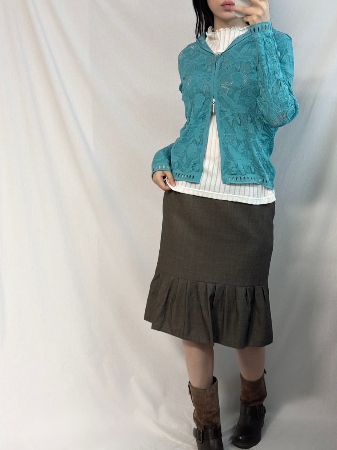 랑방 미디 스커트 상품이미지8