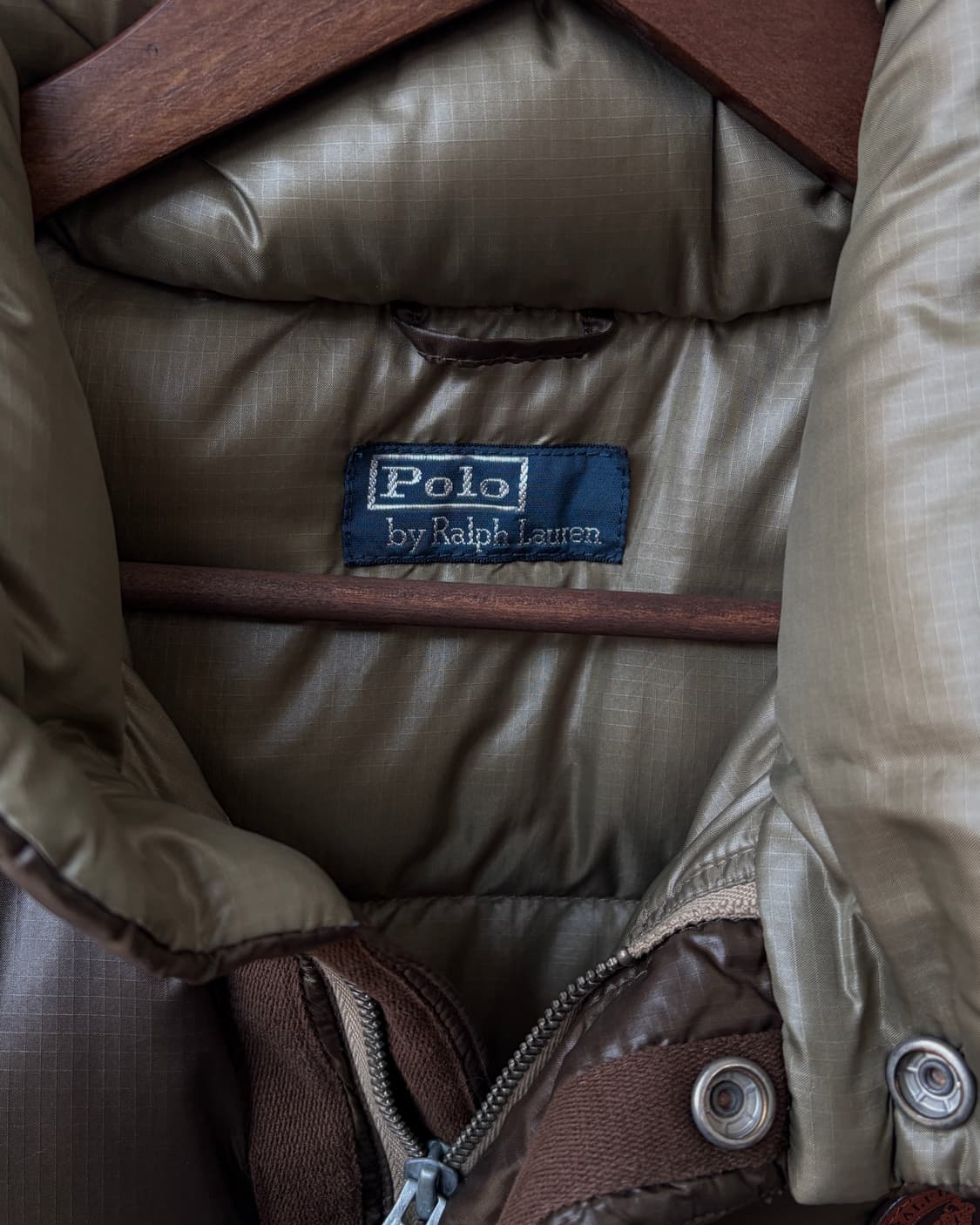 [L]폴로 랄프로렌 레더 포니 투웨이 푸퍼 패딩 베스트 상품이미지8
