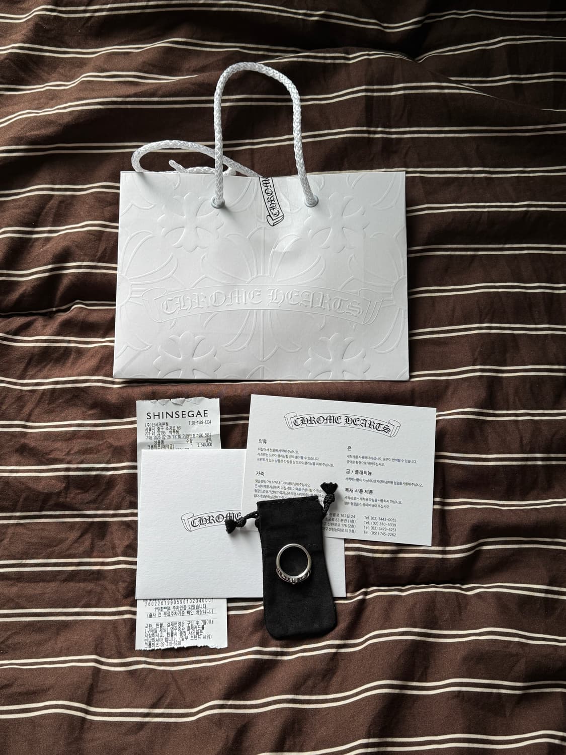 크롬하츠 베이비플로랄링 us8 상품이미지1