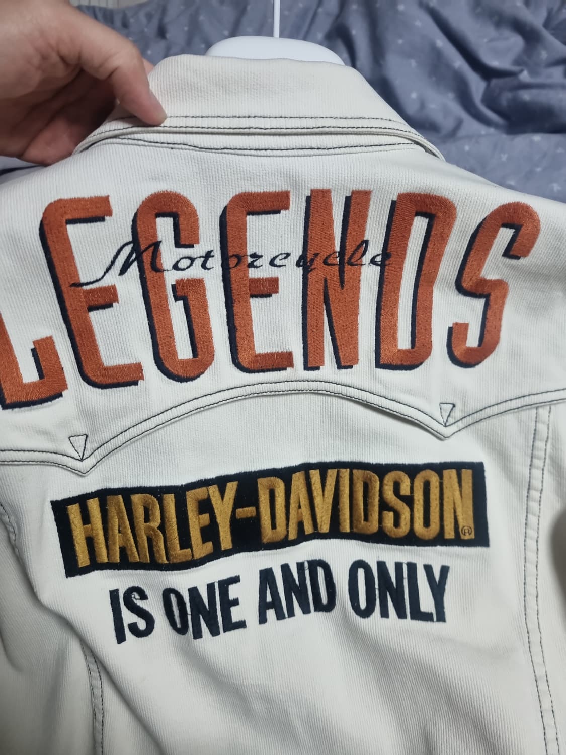 빈티지 일본판 (HDC) 할리데이비슨 라이더 자켓 상품이미지3