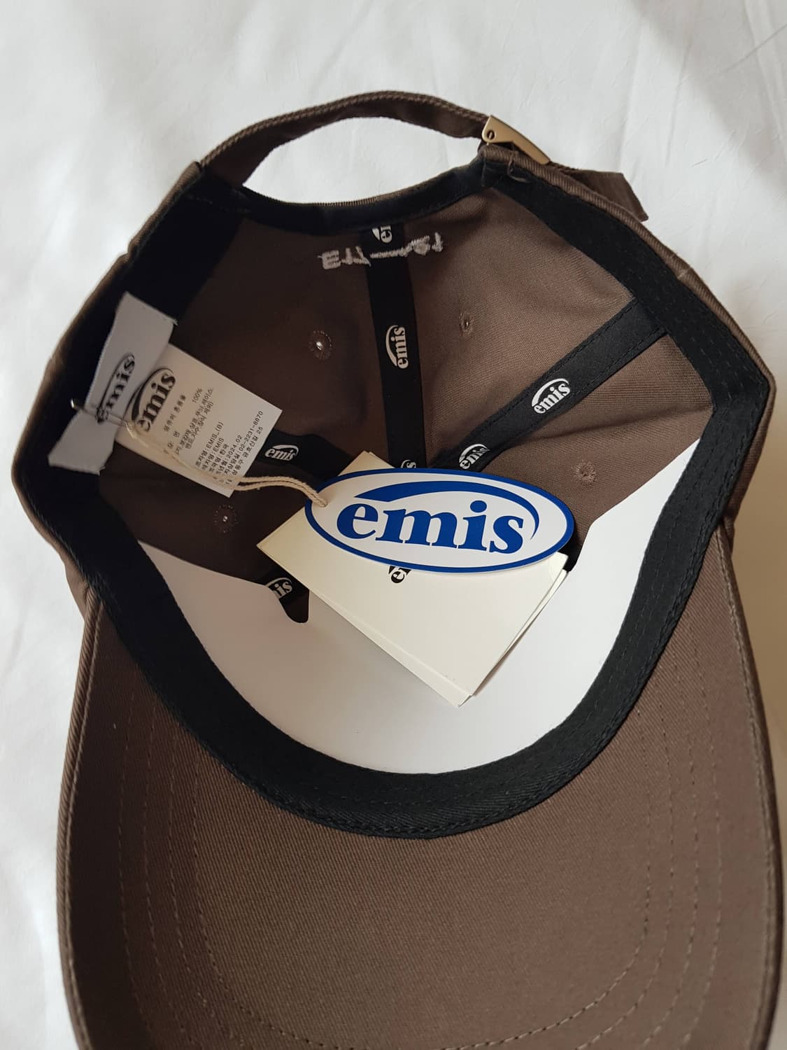 Emis new logo ball cap 상품이미지4