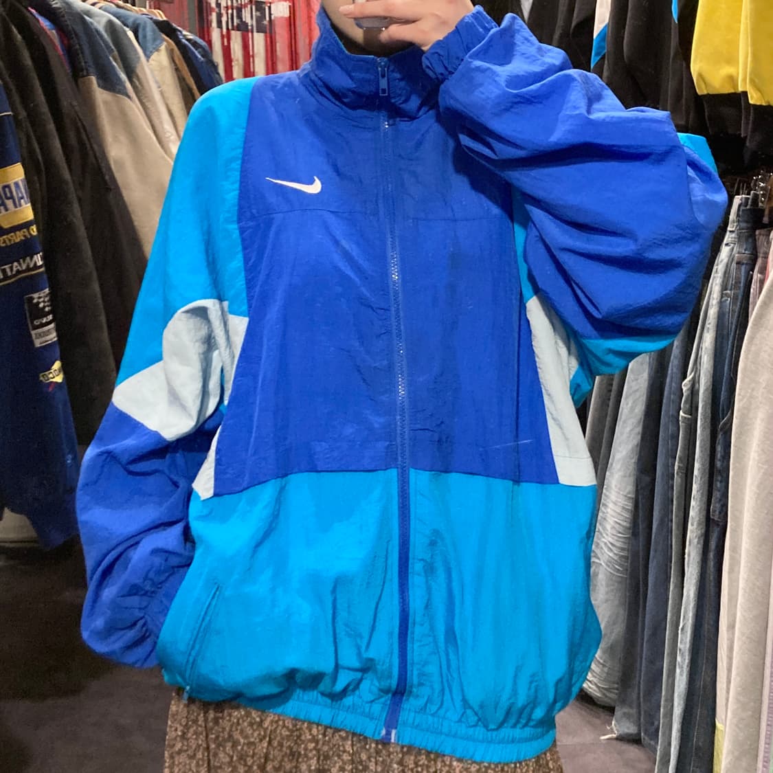 [IM] Nike 나이키 바람막이 스카이블루 배색 상품이미지2