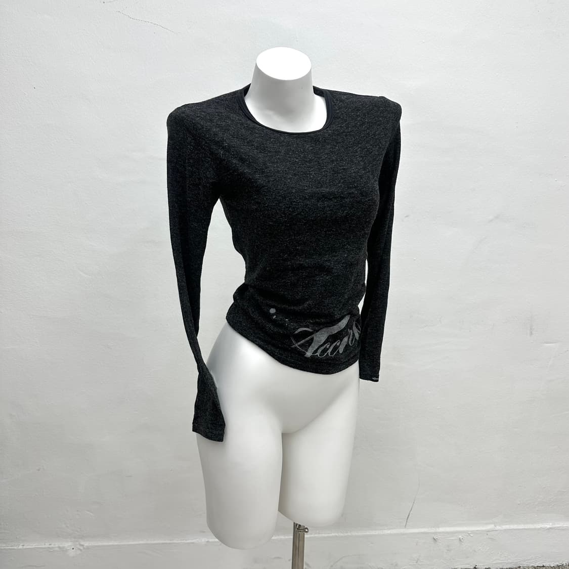 charcoal feather printing sleeve  상품이미지1