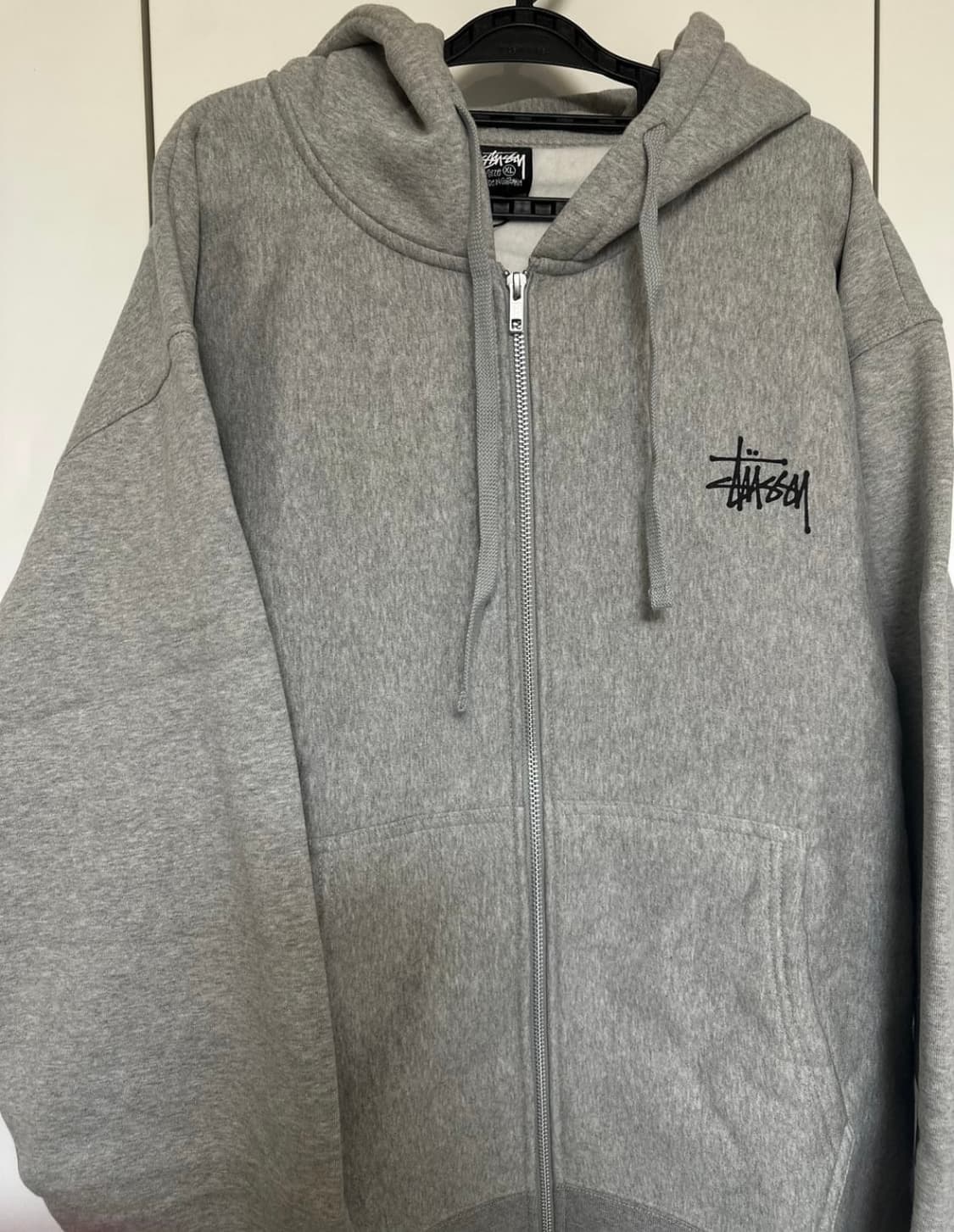 스투시 베이직기모 후드집업 상품이미지3